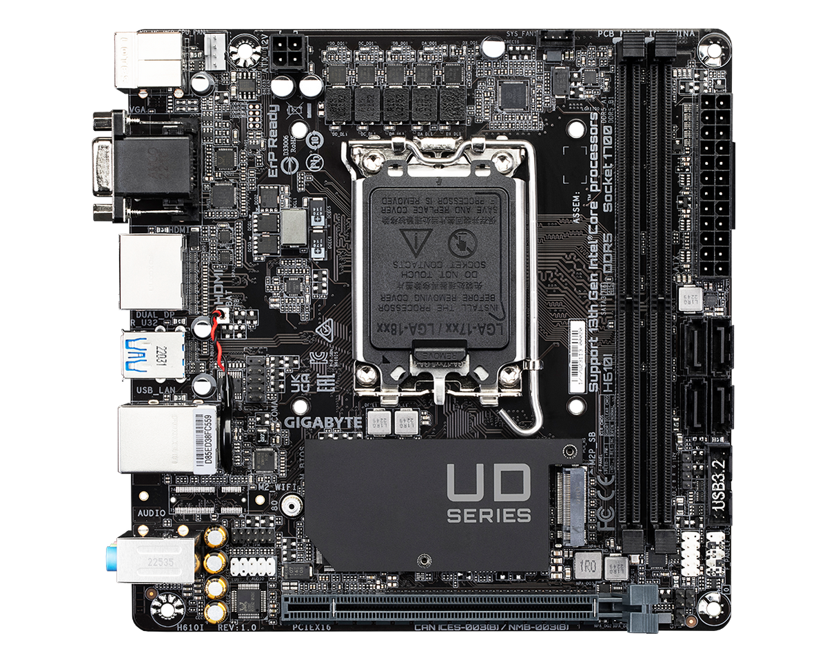 Gigabyte H610I — 1
