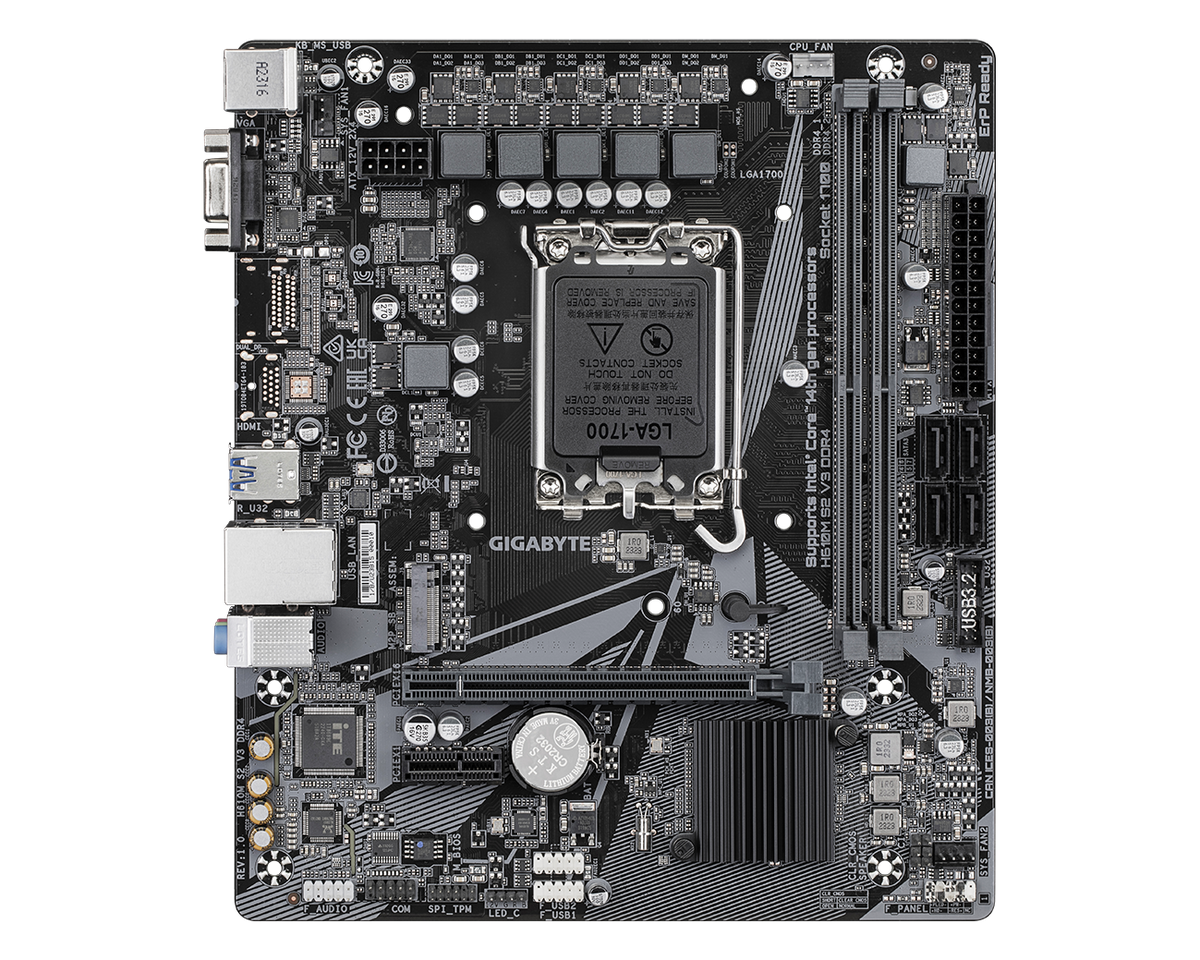 Gigabyte H610M S2 V3 DDR4 — 1