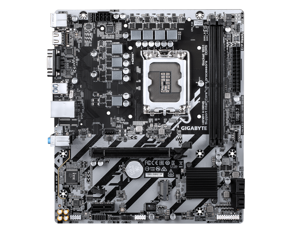 Gigabyte H810M H GEN5 — 1
