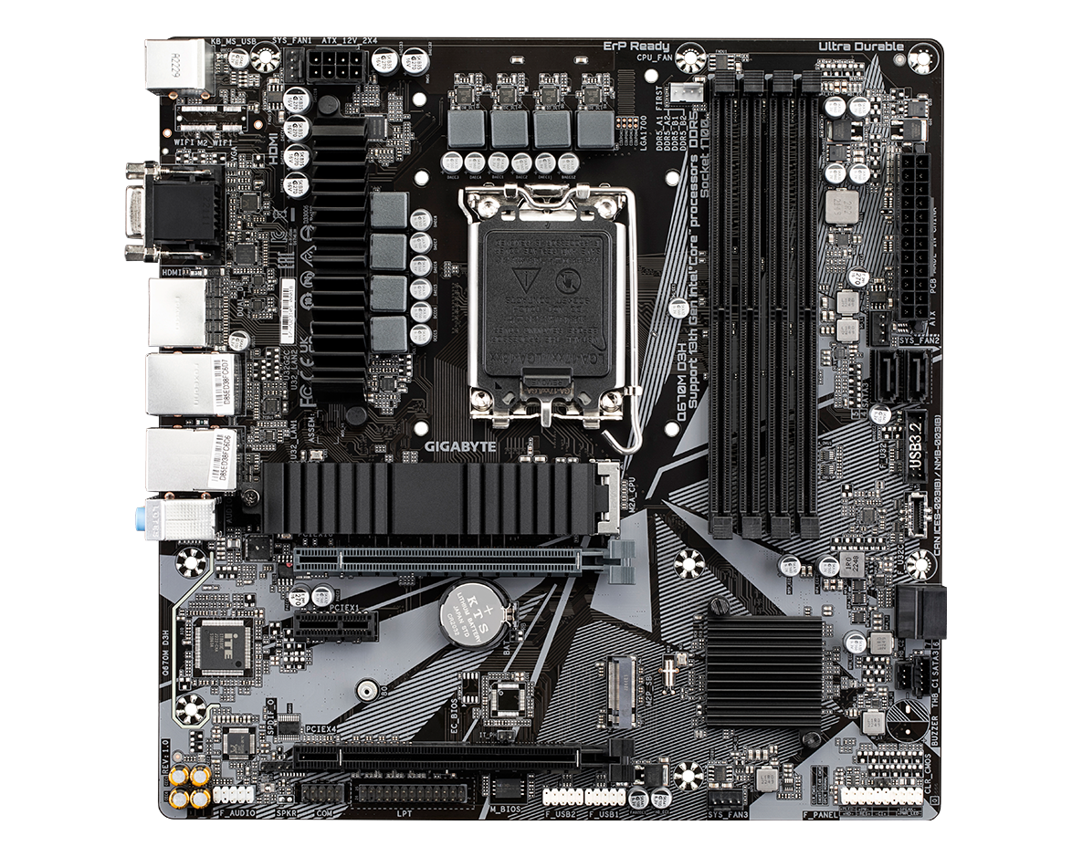Gigabyte Q670M D3H — 1