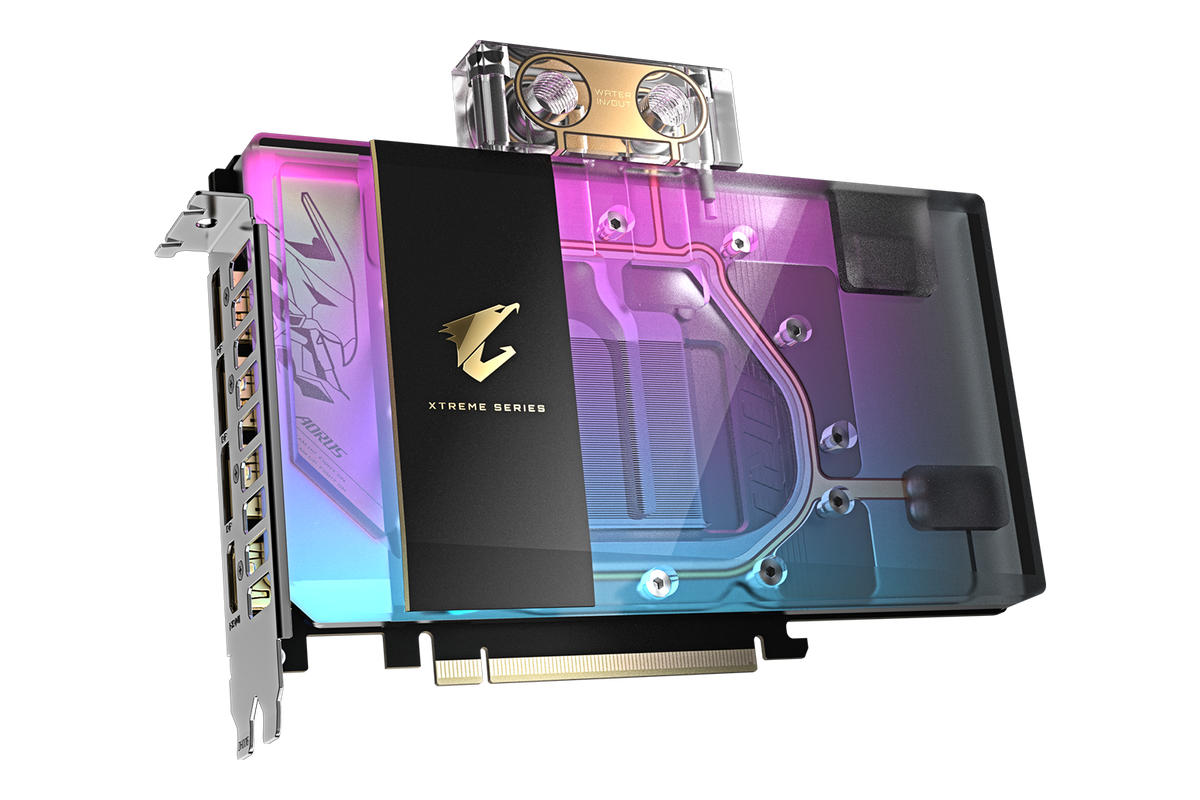 Gigabyte AORUS XTREME WATERFORCE RTX 5080 16GB WB — 1