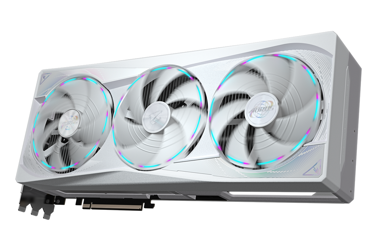 Gigabyte AORUS STEALTH RTX 5090 32GB ICE — 1