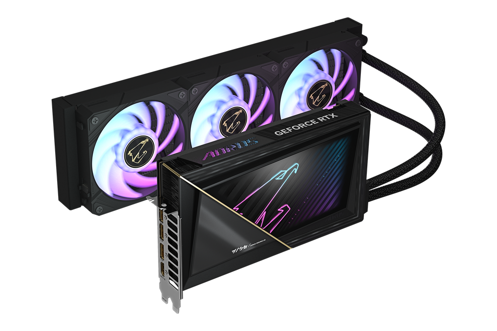 Gigabyte AORUS XTREME WATERFORCE RTX 5090 32GB — 1