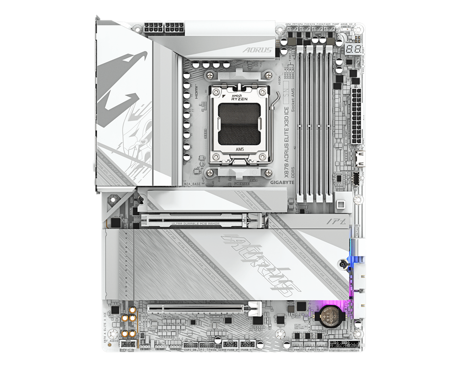 Gigabyte X870 AORUS ELITE X3D ICE — 1