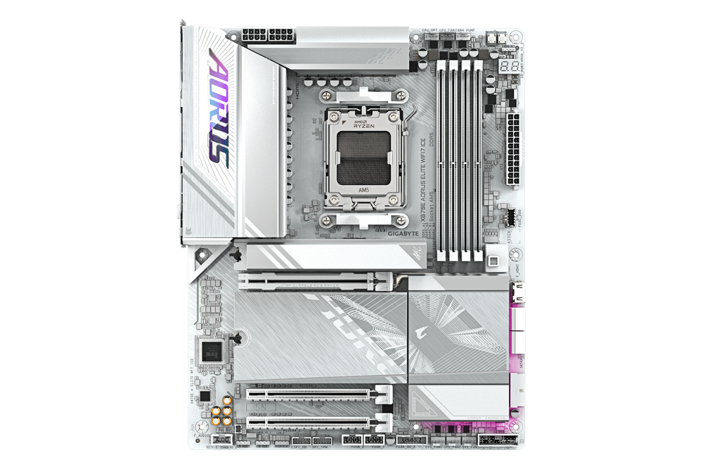 Gigabyte X870E AORUS ELITE WIFI7 ICE — 1