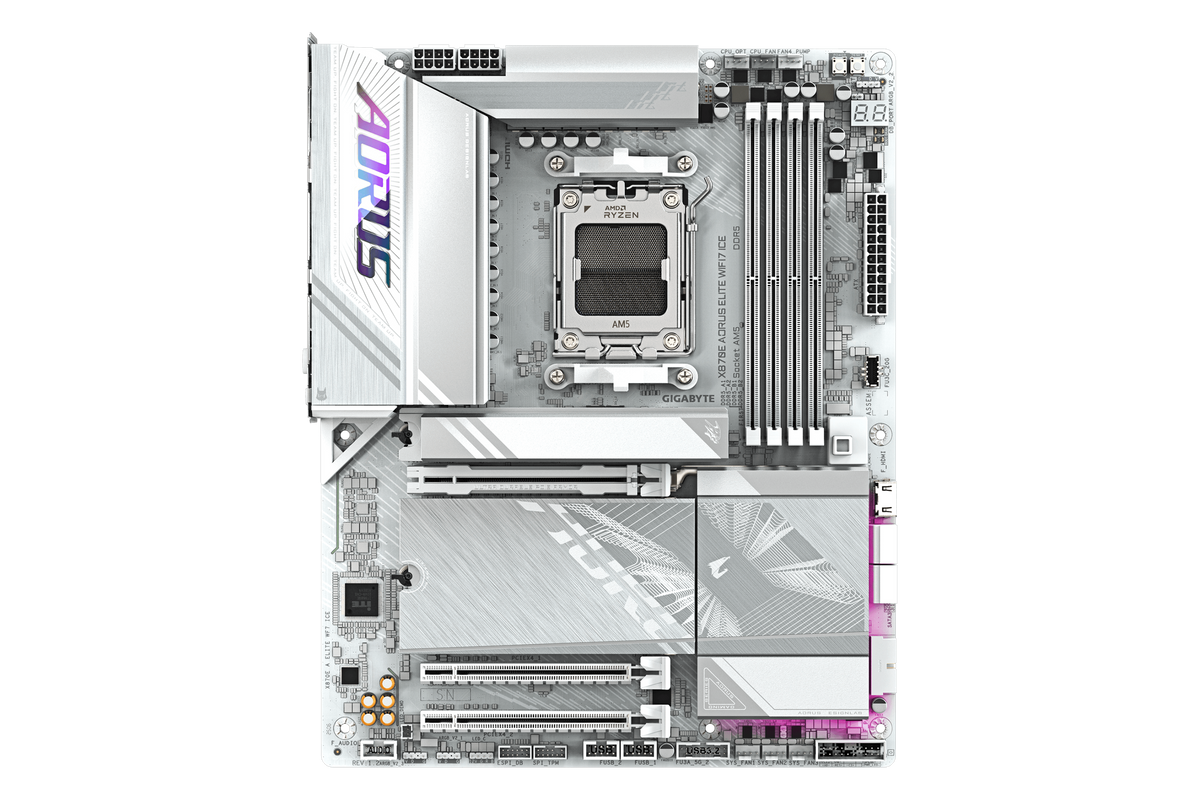 Gigabyte X870E AORUS ELITE WIFI7 ICE — 1