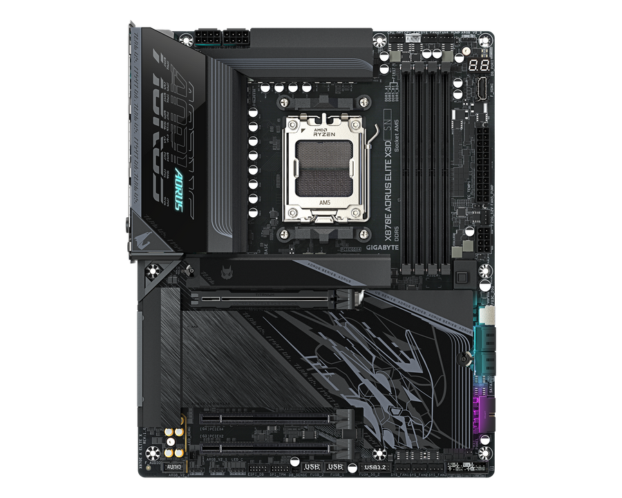Gigabyte X870E AORUS ELITE X3D — 1