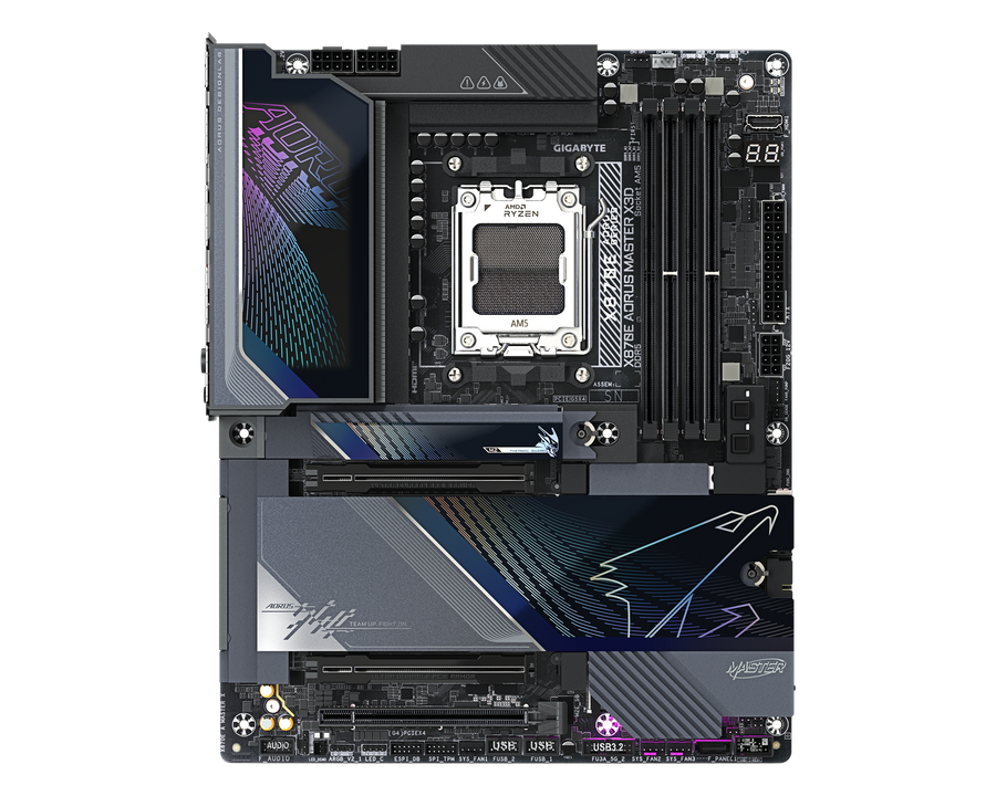 Gigabyte X870E AORUS MASTER X3D — 1