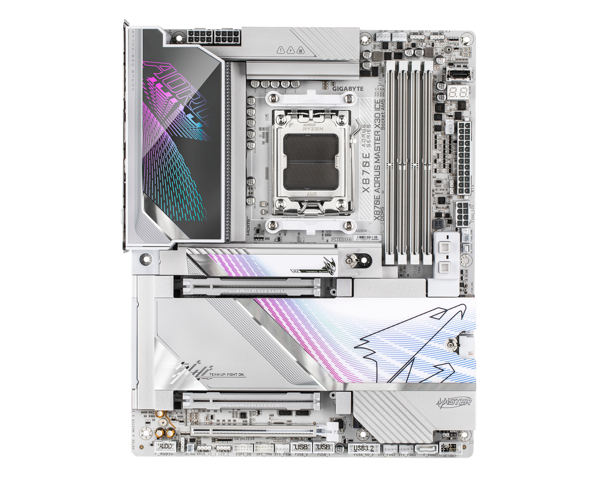 Gigabyte X870E AORUS MASTER X3D ICE — 1
