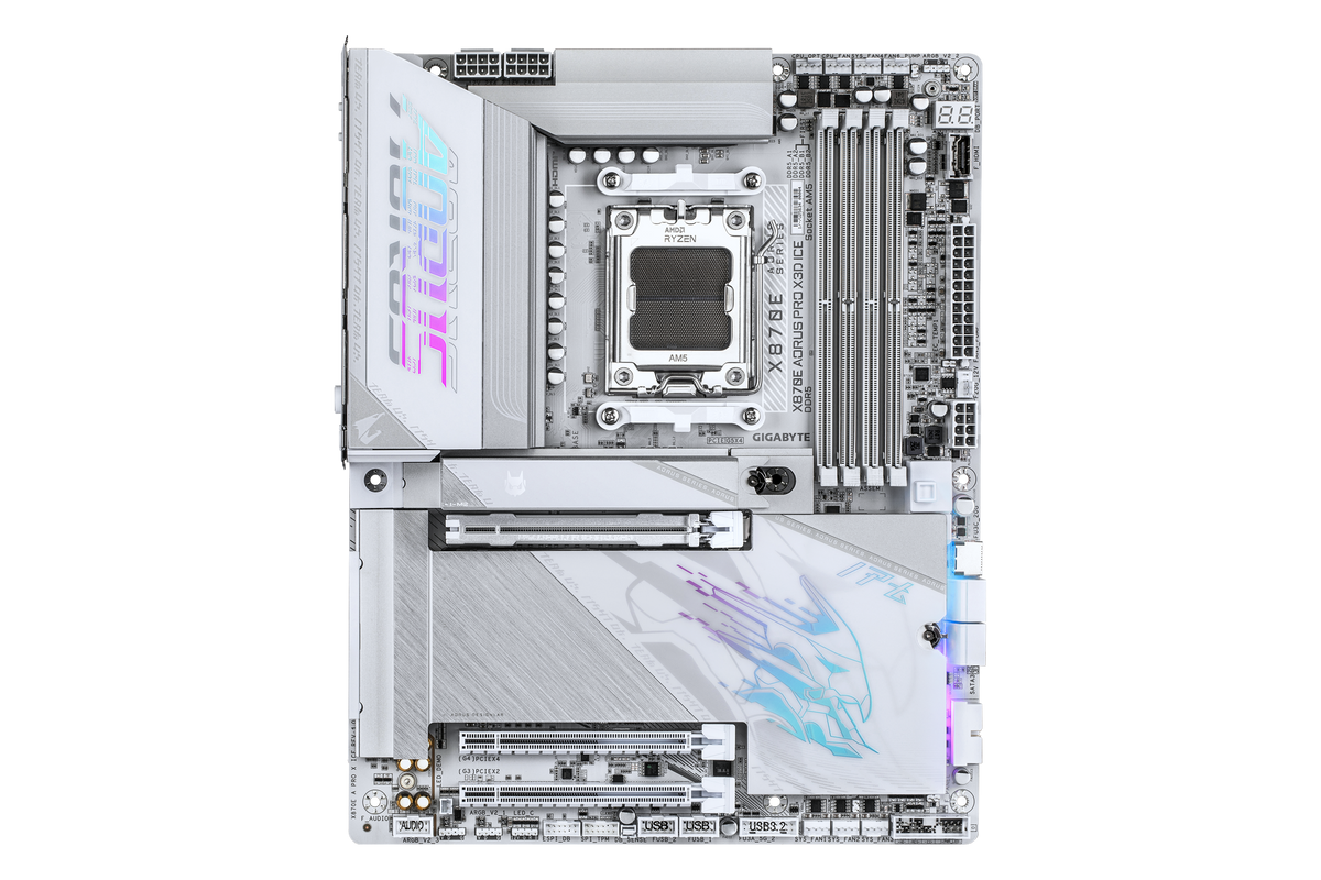 Gigabyte X870E AORUS PRO X3D ICE — 1