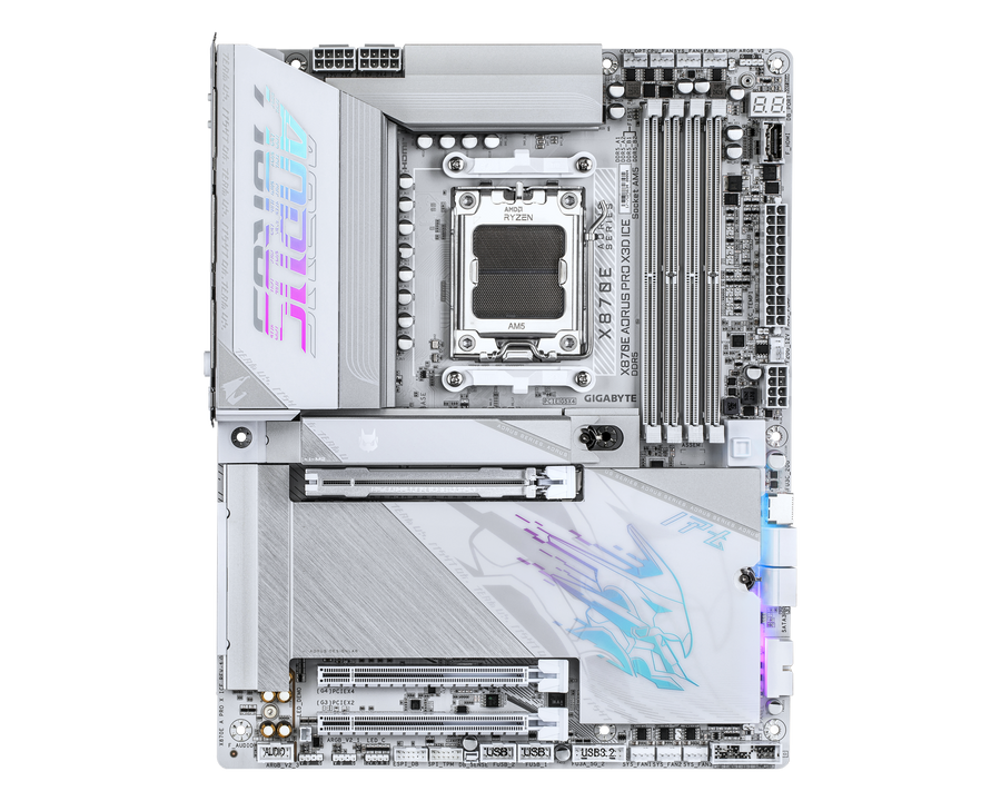Gigabyte X870E AORUS PRO X3D ICE — 1