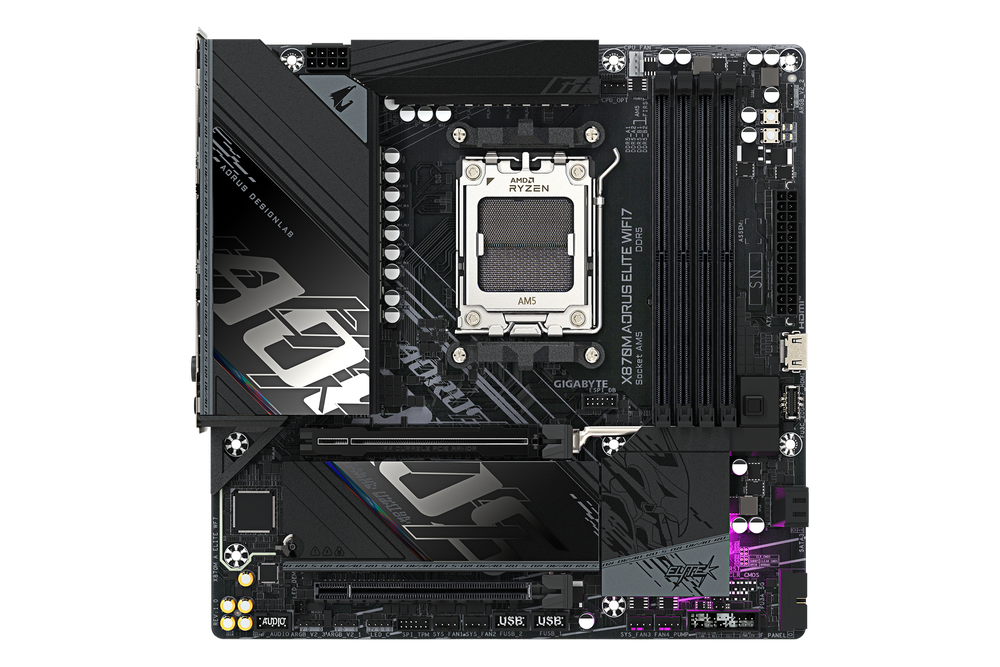 Gigabyte X870M AORUS ELITE WIFI7 — 1