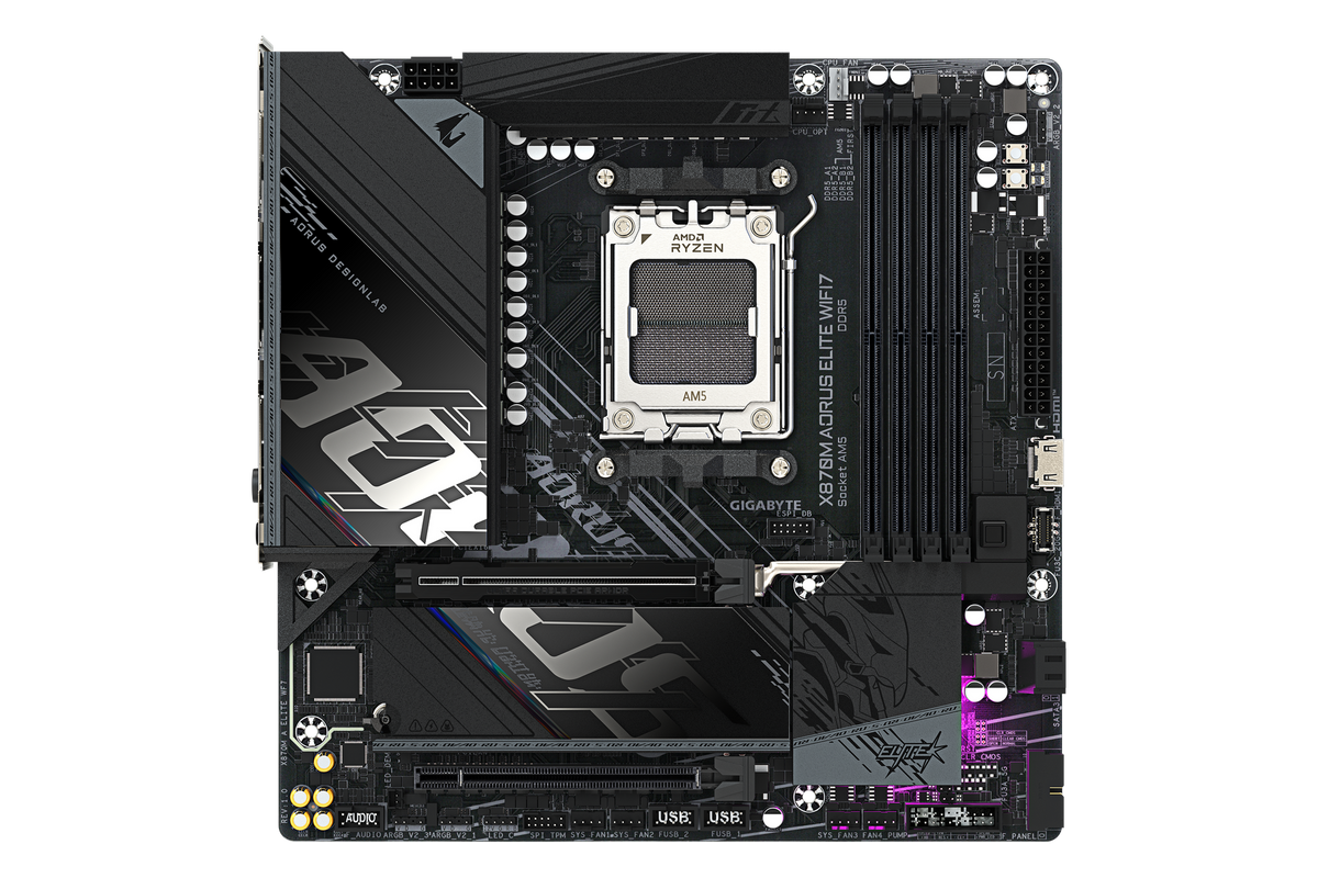 Gigabyte X870M AORUS ELITE WIFI7 — 1