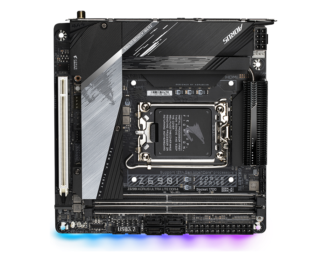 Gigabyte Z690I AORUS ULTRA LITE DDR4 — 1