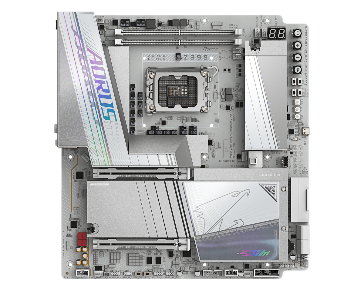 Gigabyte Z890 AORUS TACHYON DUO X ICE — 1