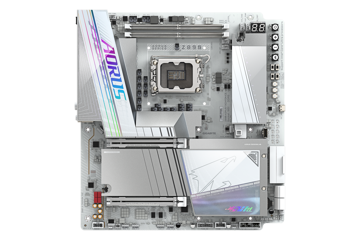 Gigabyte Z890 AORUS TACHYON ICE — 1