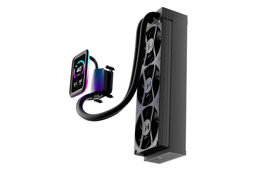 HYTE THICC Q80 Trio AIO Liquid Cooler — 1