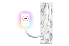 HYTE THICC Q80 Trio AIO Liquid Cooler White — 4