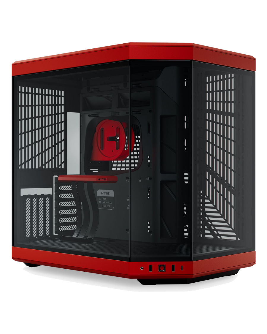 HYTE Y70 Black Cherry Mid Tower — 1
