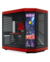 HYTE Y70 Touch Infinite Black Cherry Mid Tower — 1