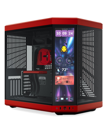 HYTE Y70 Touch Infinite Black Cherry Mid Tower — 1