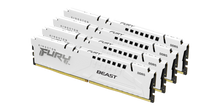 Kingston FURY Beast 128GB (4x32GB) DDR5-5200 CL40 White — 1