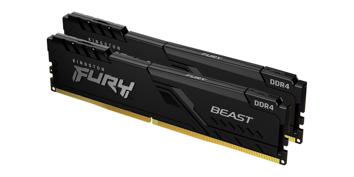 Kingston FURY Beast 32GB (2x16GB) DDR4-2666 CL16 (KF426C16BB1K2/32) — 1