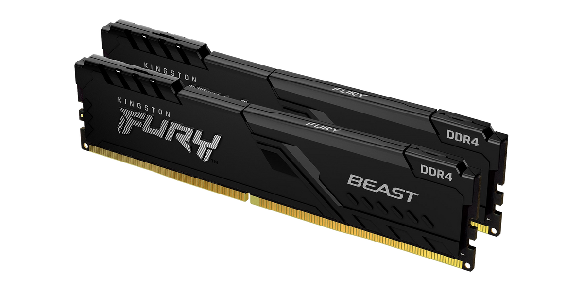 Kingston FURY Beast 32GB (2x16GB) DDR4-3733 CL19 — 1