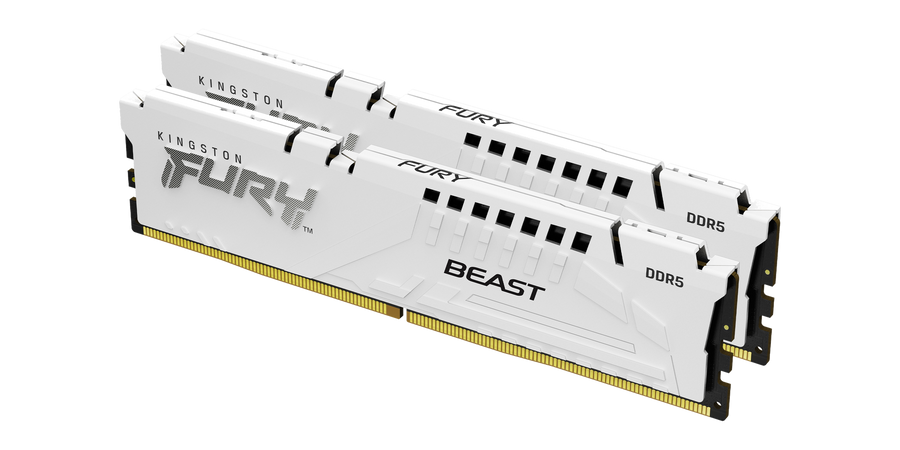 Kingston FURY Beast 64GB (2x32GB) DDR5-5200 CL40 White — 1