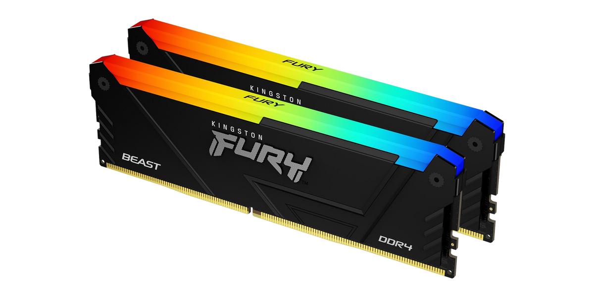 Kingston FURY Beast RGB 64GB (2x32GB) DDR4-3200 CL16 — 1