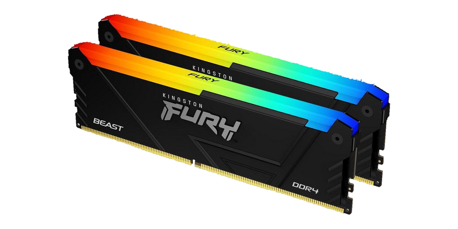 Kingston FURY Beast RGB 64GB (2x32GB) DDR4-3600 CL18 — 1