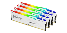 Kingston FURY Beast RGB 64GB (4x16GB) DDR5-6000 CL40 White — 1