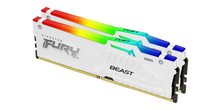 Kingston FURY Beast RGB 64GB (2x32GB) DDR5-6400 CL32 White XMP — 1
