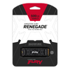 Kingston FURY Renegade 500GB PCIe 4.0 NVMe — 4