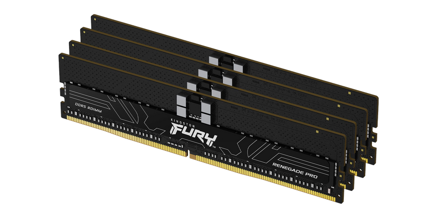 Kingston FURY Renegade Pro RDIMM 128GB (4x32GB) DDR5 RDIMM-6000 CL32 — 1
