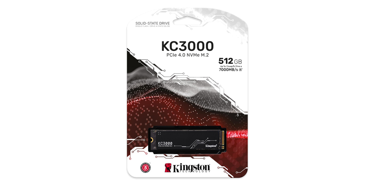 Kingston KC3000 512GB PCIe 4.0 NVMe — 3