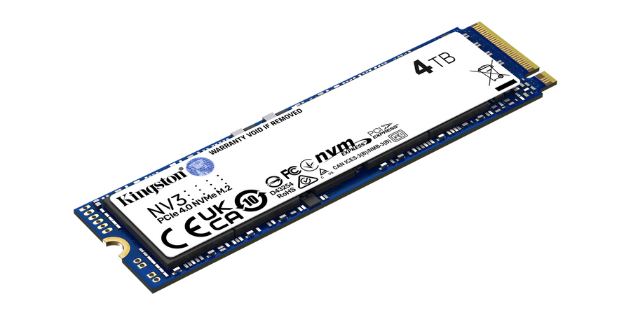 Kingston NV3 4TB PCIe 4.0 NVMe — 1