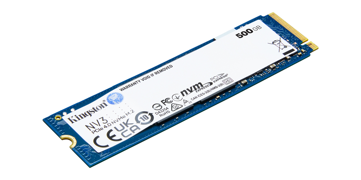 Kingston NV3 500GB PCIe 4.0 NVMe — 1