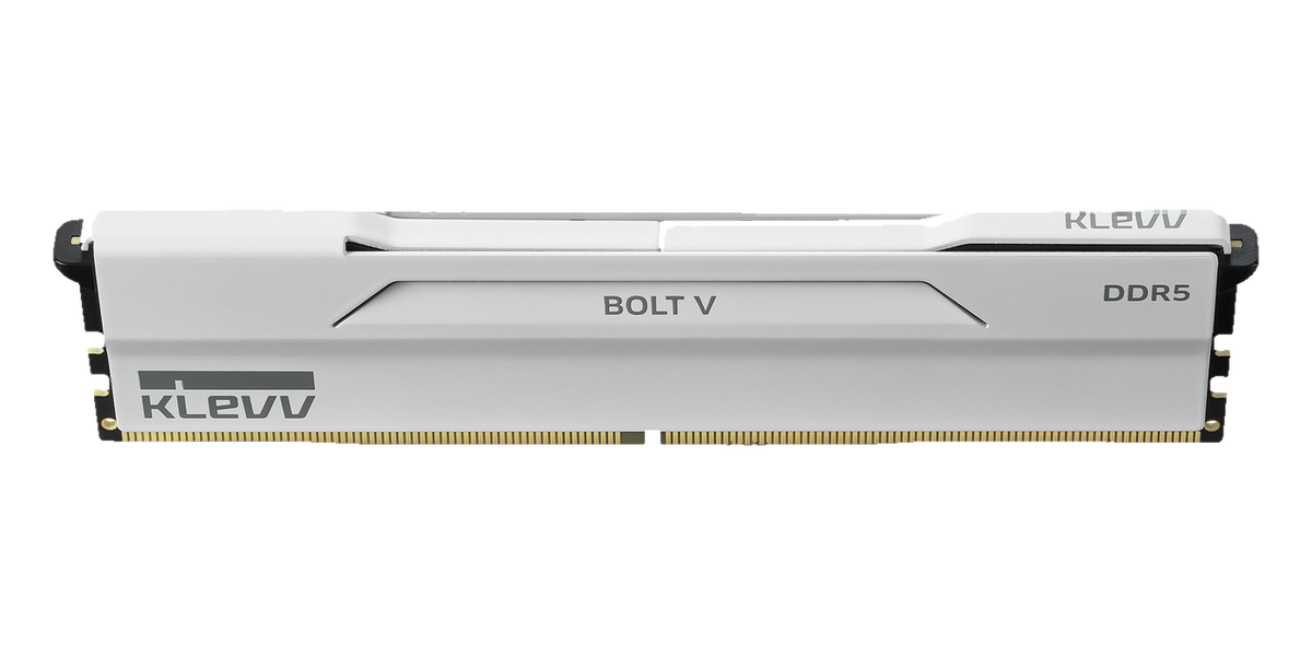 KLEVV BOLT V 64GB (2x32GB) DDR5-6000 CL30 White — 1