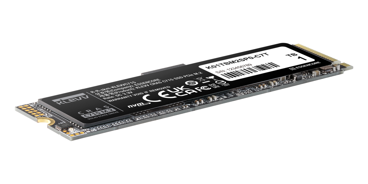 KLEVV CRAS C715 1TB PCIe 3.0 NVMe — 4