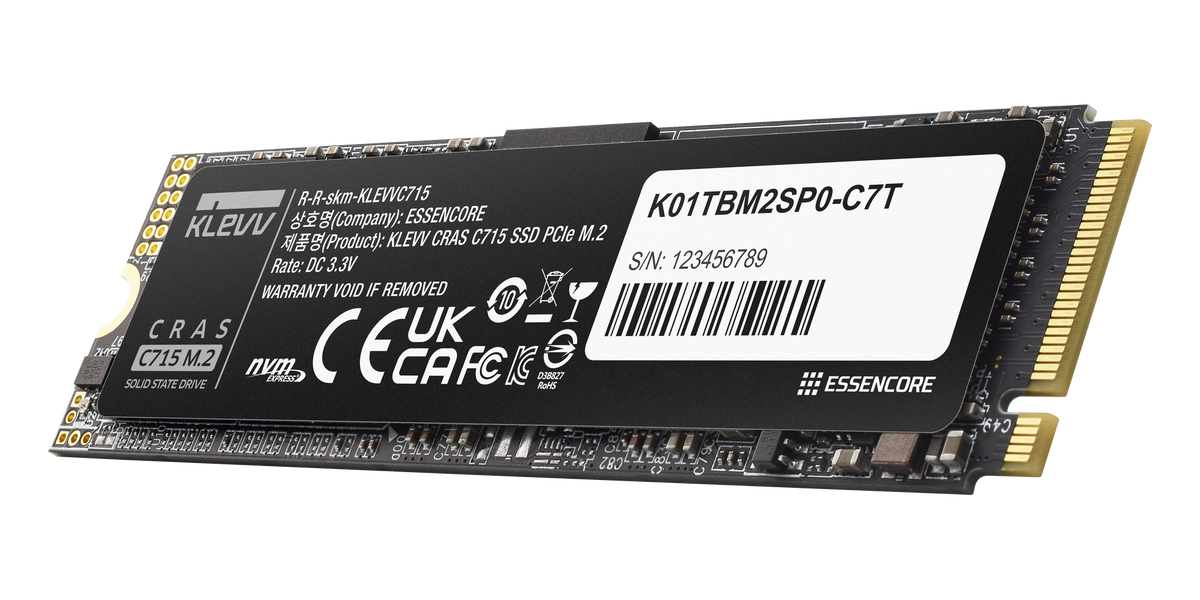 KLEVV CRAS C715 512GB PCIe 3.0 NVMe — 2