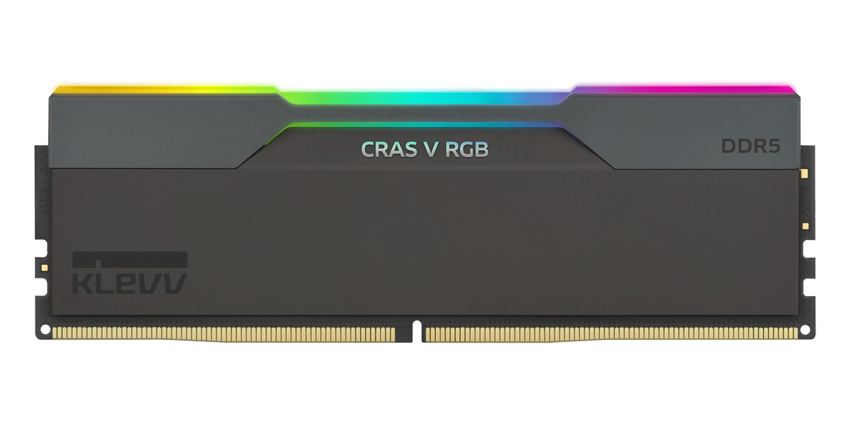 KLEVV CRAS V RGB 32GB (2x16GB) DDR5-6400 CL32 (KD5AGU880-64A320G) — 1