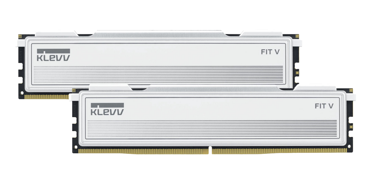 KLEVV FIT V 16GB (2x8GB) DDR5-6000 CL30 White — 1