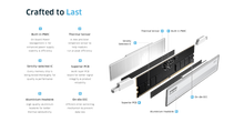 KLEVV FIT V 32GB (2x16GB) DDR5-5600 CL30 White — 2