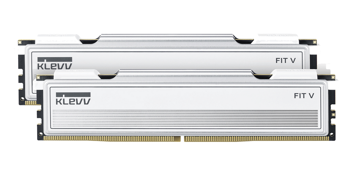 KLEVV FIT V 32GB (2x16GB) DDR5-6000 CL30 White — 1