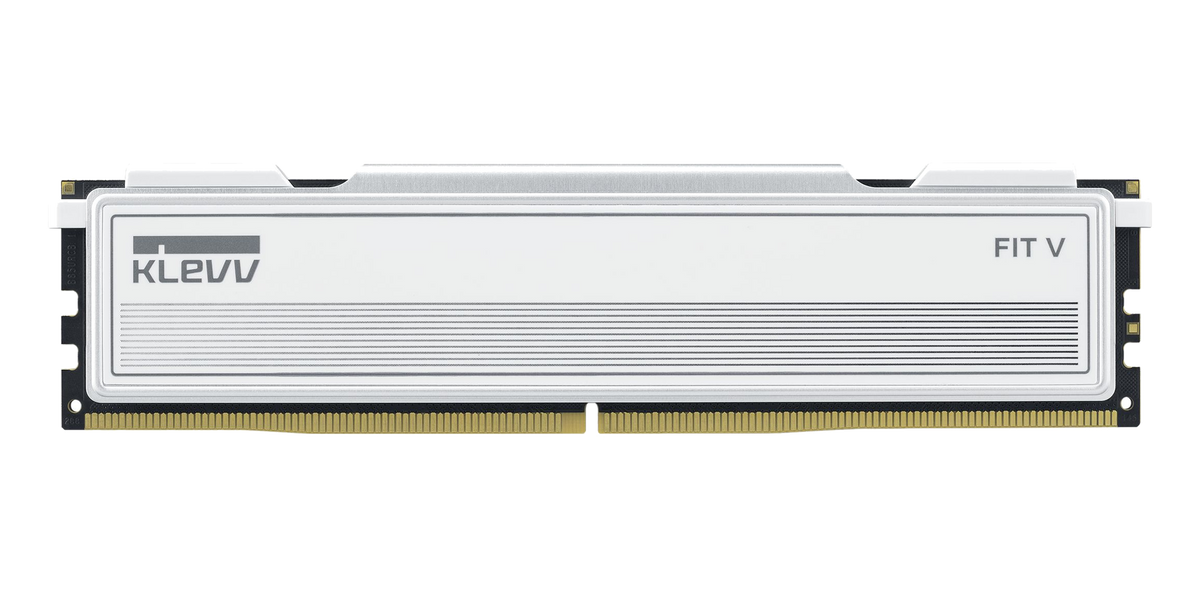 KLEVV FIT V 32GB (2x16GB) DDR5-6400 CL30 White — 1