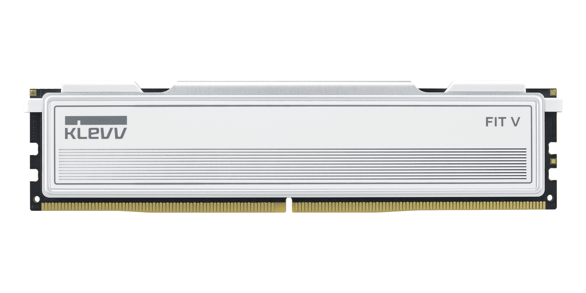 KLEVV FIT V 32GB (2x16GB) DDR5-6400 CL34 White — 1