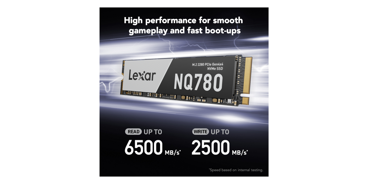 Lexar NQ780 1TB PCIe 4.0 NVMe — 2