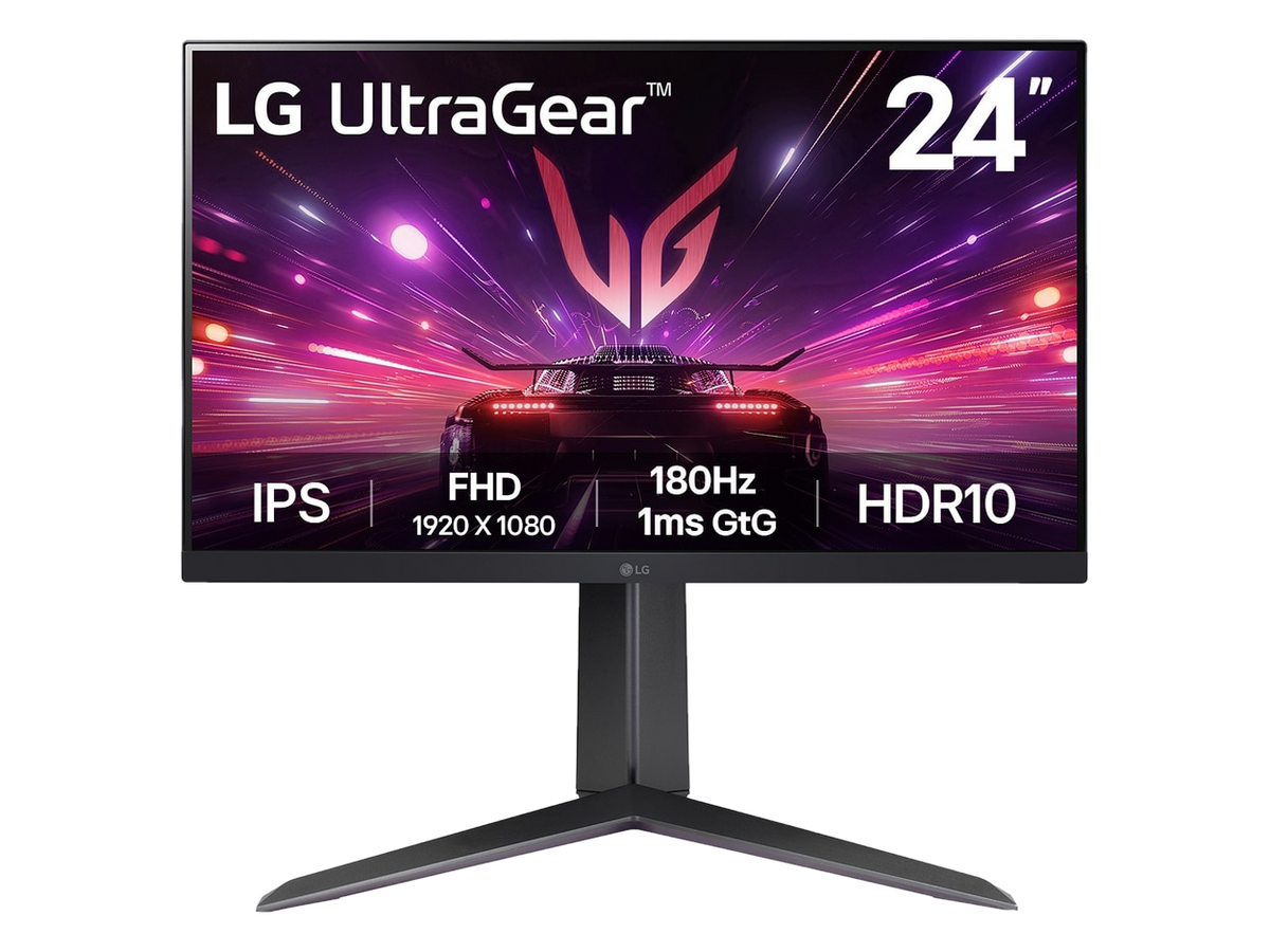 LG UltraGear 24GS65F-B 24″ FHD 180Hz IPS — 1