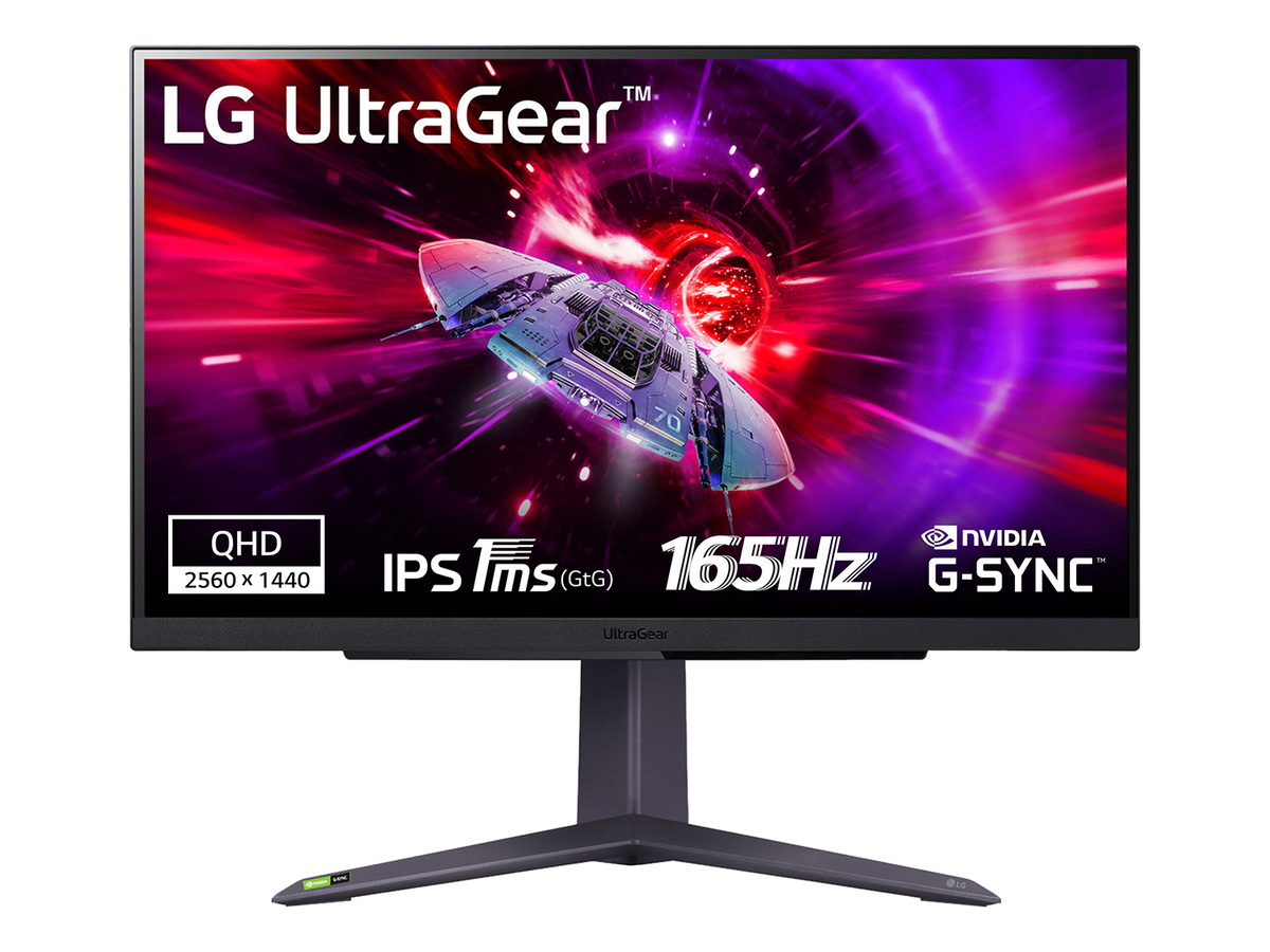 LG UltraGear 27GR75Q-B 27″ QHD 165Hz IPS — 1